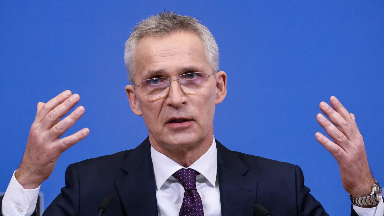 NATO Secretary General Jens Stoltenberg. (Photo by Kenzo TRIBOUILLARD / AFP)