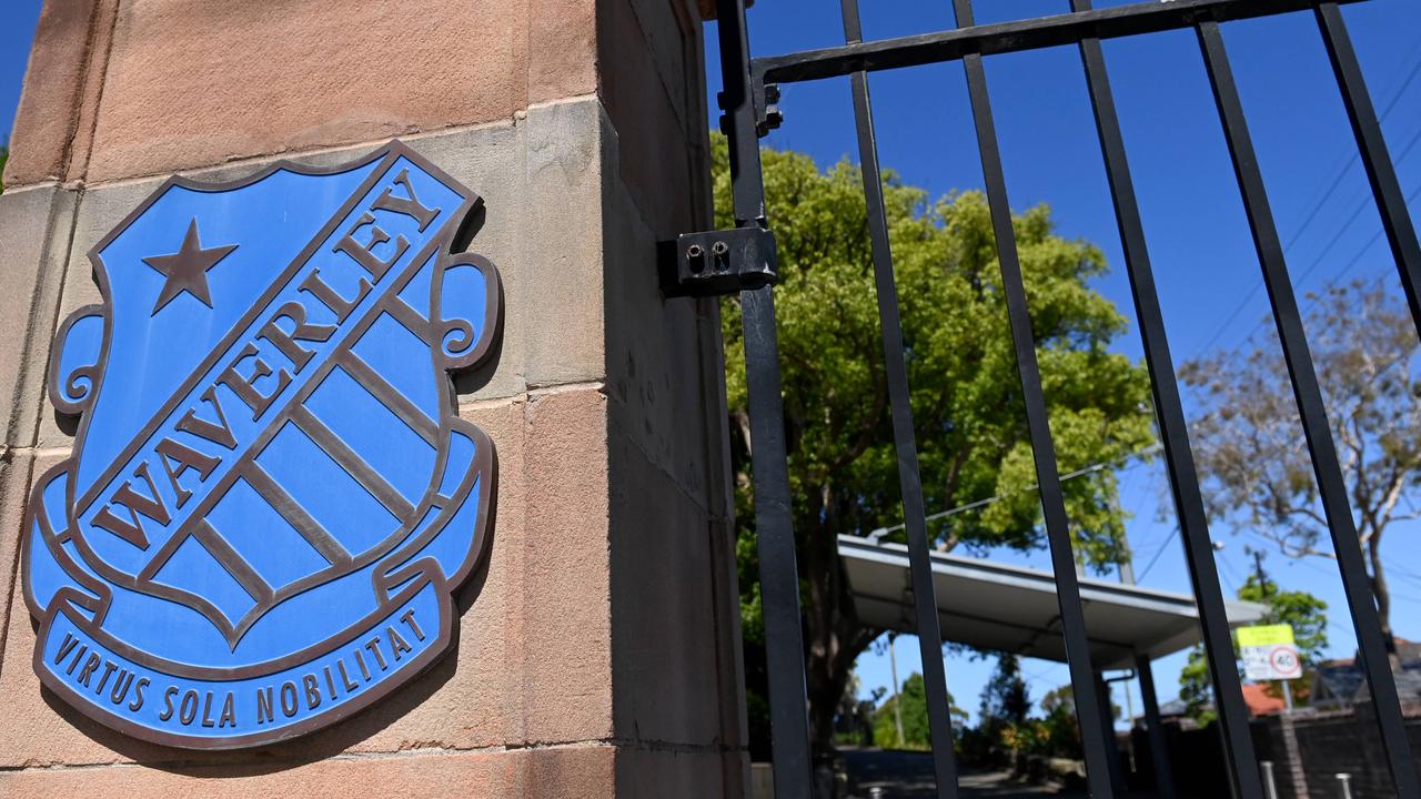Pictured is Waverley College. Picture: Jeremy Piper