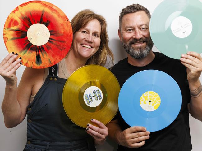 9th November 2023Neil and Kathy Wilson, owners of Suitcase Records in Brisbane.Glenn Hunt / The Australian