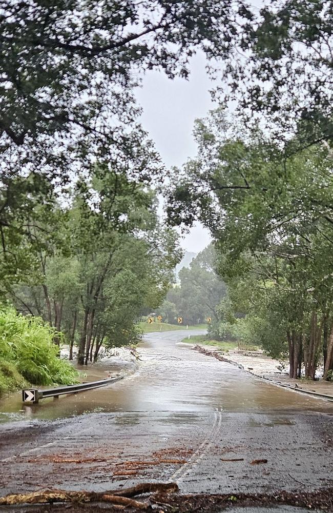 Nambour flash flooding. Picture: Facebook.