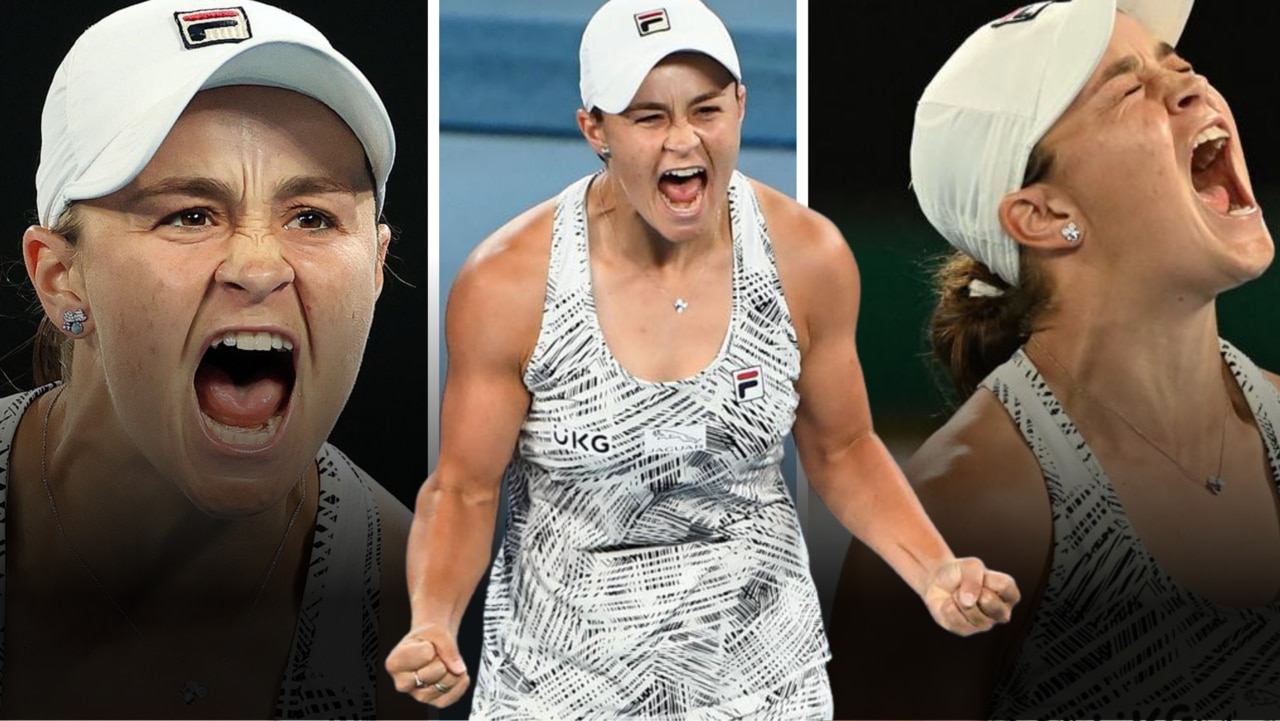 We've never seen emotion like this from Ash Barty.