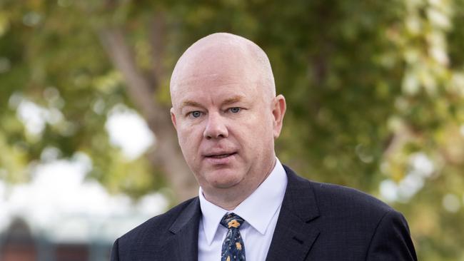Erin Patterson’s estranged husband Simon Patterson was the first witness called at the trial. Picture: NewsWire / David Geraghty