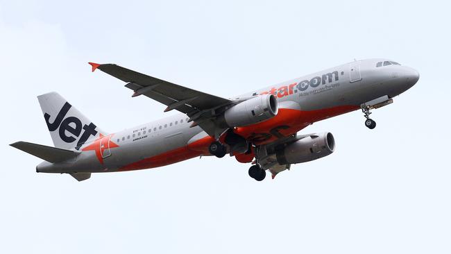 A Jetstar Airbus A320. Picture: Brendan Radke