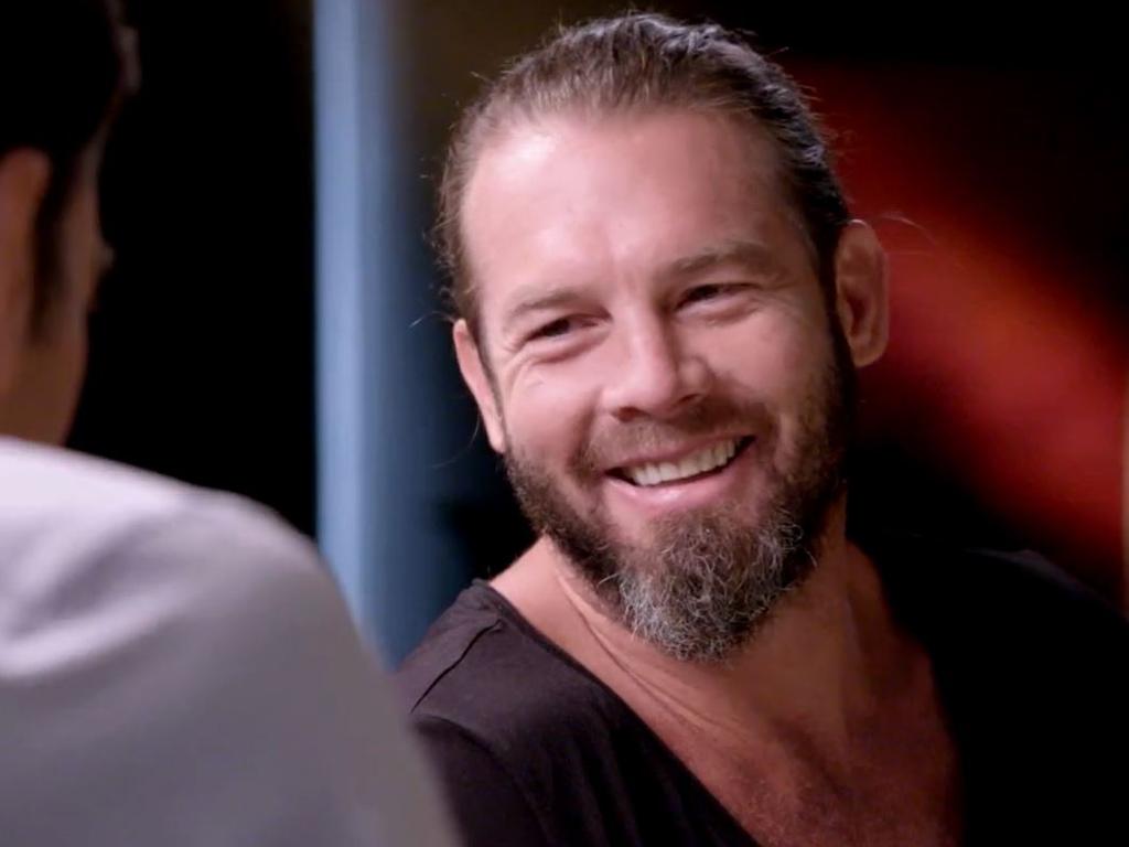 Ben Cousins in the Channel 7 documentary Ben Cousins: Coming Clean Picture: Channel 7