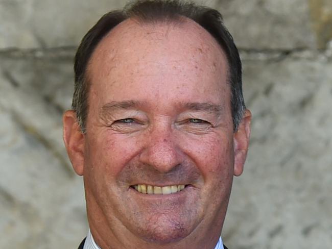 Whitehaven Chairman Mark Vaile poses for a photograph during the Whitehaven Annual General Meeting in Sydney, Friday, Oct. 30, 2015. Whitehaven Coal aims to return to profitability this year by cutting costs further and targeting premium exports for its higher quality coal. (AAP Image/Dean Lewins) NO ARCHIVING