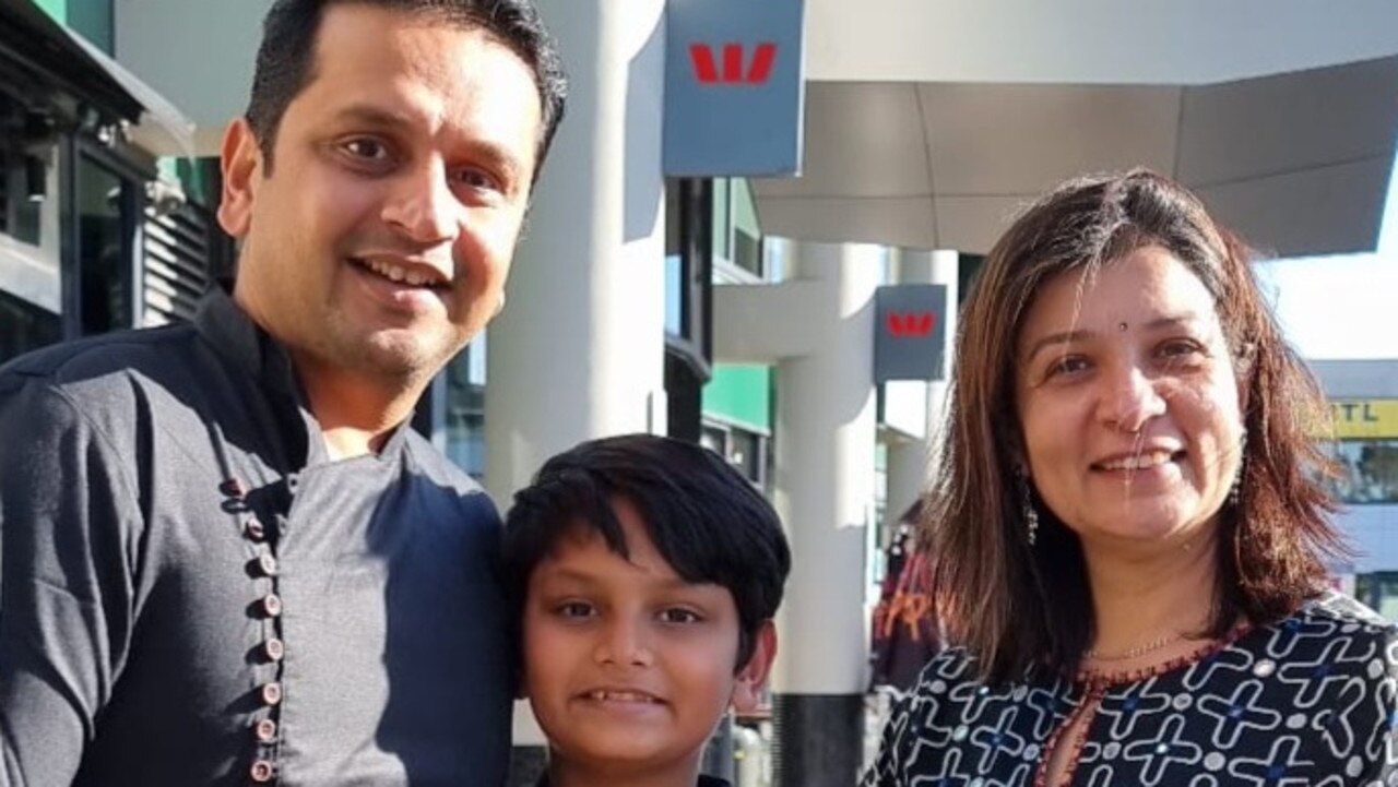 Dharmesh Shah and his family are one of a dozen impacted. Picture: Supplied