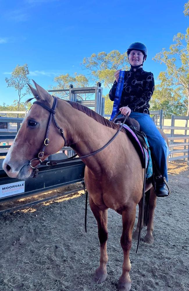 Jayde won’t let her low vision stop her from doing what she loves. Photo: Contributed
