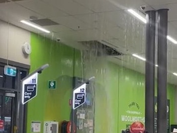 Morayfield Woolworths flooding issues. Picture: Contributed