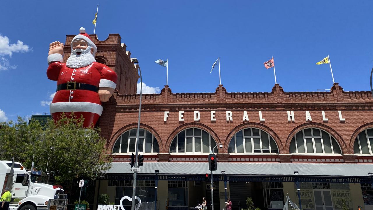 The “Big Santa”. Picture: Cathy Davis