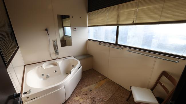 Bye bye, jacuzzi. Parliamentary annexe before renovation, Brisbane. Picture: Liam Kidston