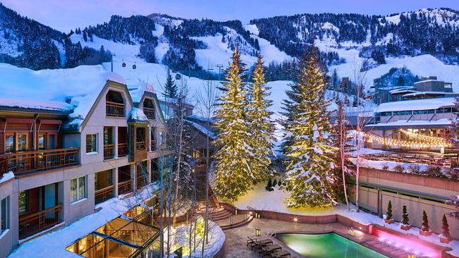 The Little Nell hotel in Aspen, Colorado. Picture: Supplied