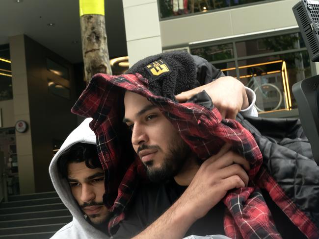 MELBOURNE AUSTRALIA - NewsWire Photos OCTOBER 24, 2024: Hassan Jassem  is seen leaving the Melbourne Magistrates' Court in Melbourne,Picture: NewsWire / Luis Enrique Ascui