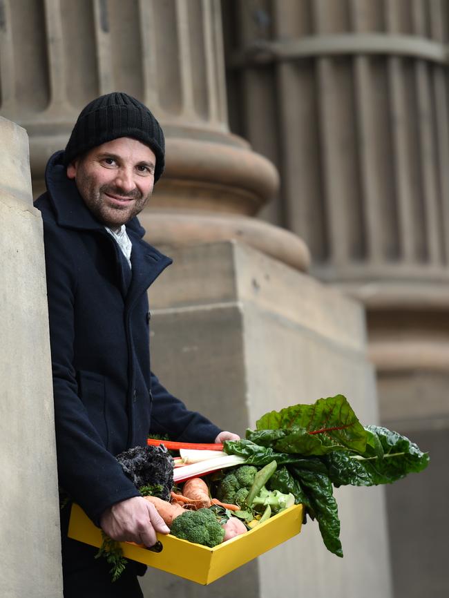 George Calombaris. Picture: Jason Sammon