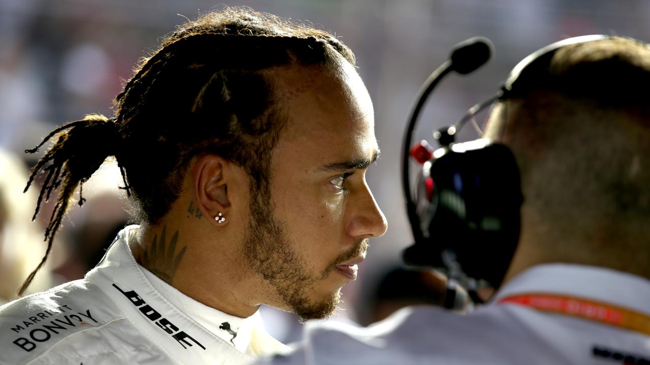 Lewis Hamilton started second in Singapore, but finished fourth.