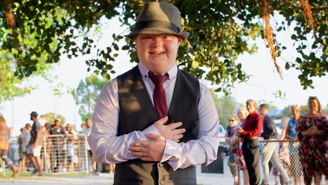 Adam O'Neil at the Bowen State High School Year 12 Formal held on Friday, November 18, 2022.