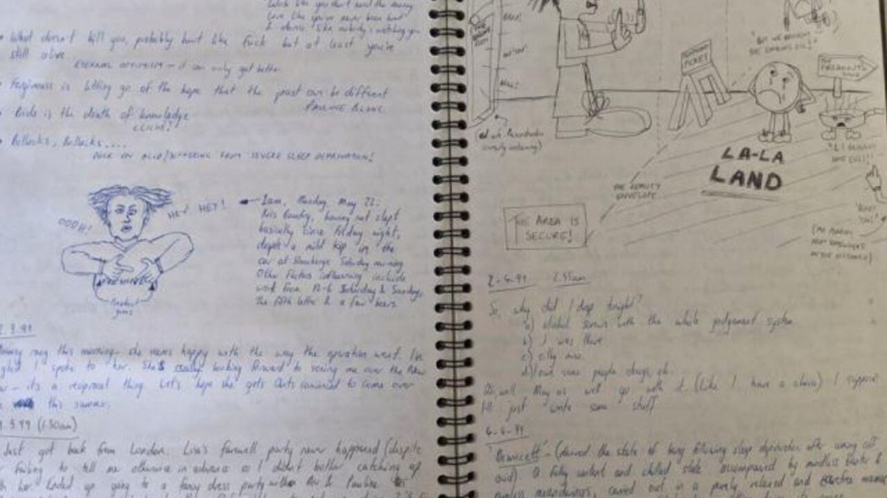 The diary had some cracking memories of travels in the late nineties. Picture: r/australia Reddit / u/DoubleRiver