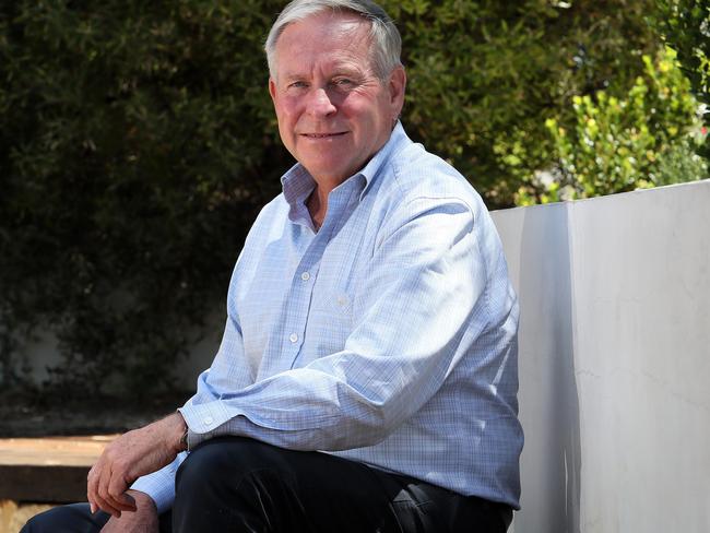24/01/2018Former WA premier Colin Barnett as he packs up his office after 27 years in politics, photographed in Cottesloe.pic Colin Murty The Australian.