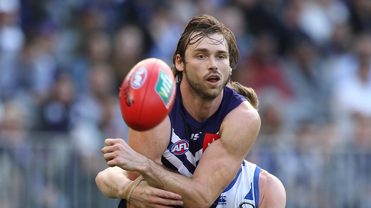 AFL 2019: Fremantle Joel Hamling, Ed Langdon Both Score Hole In Ones ...