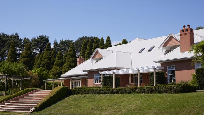 Former federal politician and tennis ace John Alexander has listed his stately Southern Highlands spread Iona Park. Picture: Milos Mlynarik