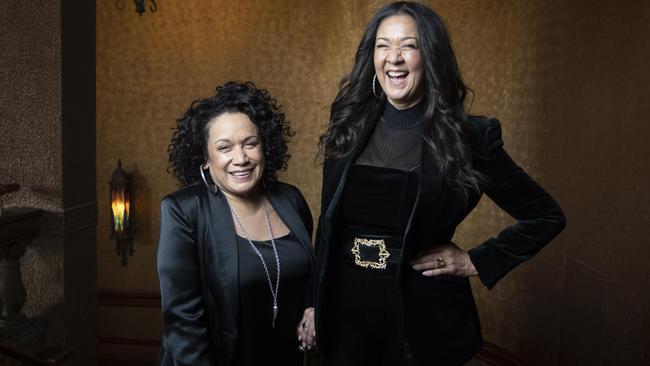 Linda and Vika Bull say they’ve experienced their fair share of racist behaviour and have learnt how to fight back. Picture: Arsineh Houspian