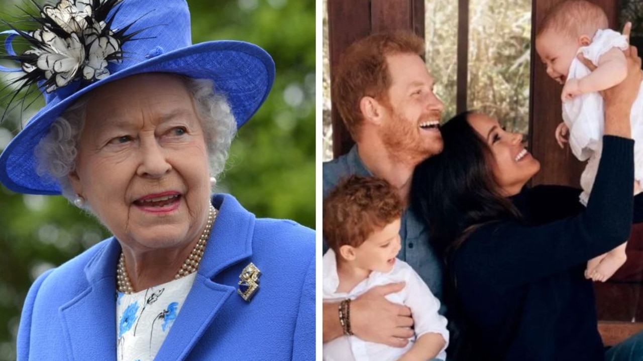 Prince Harry Meghan Markle: Royal family shares sweet birthday tributes to Archie | news.com.au — Australia's leading news site - news.com.au