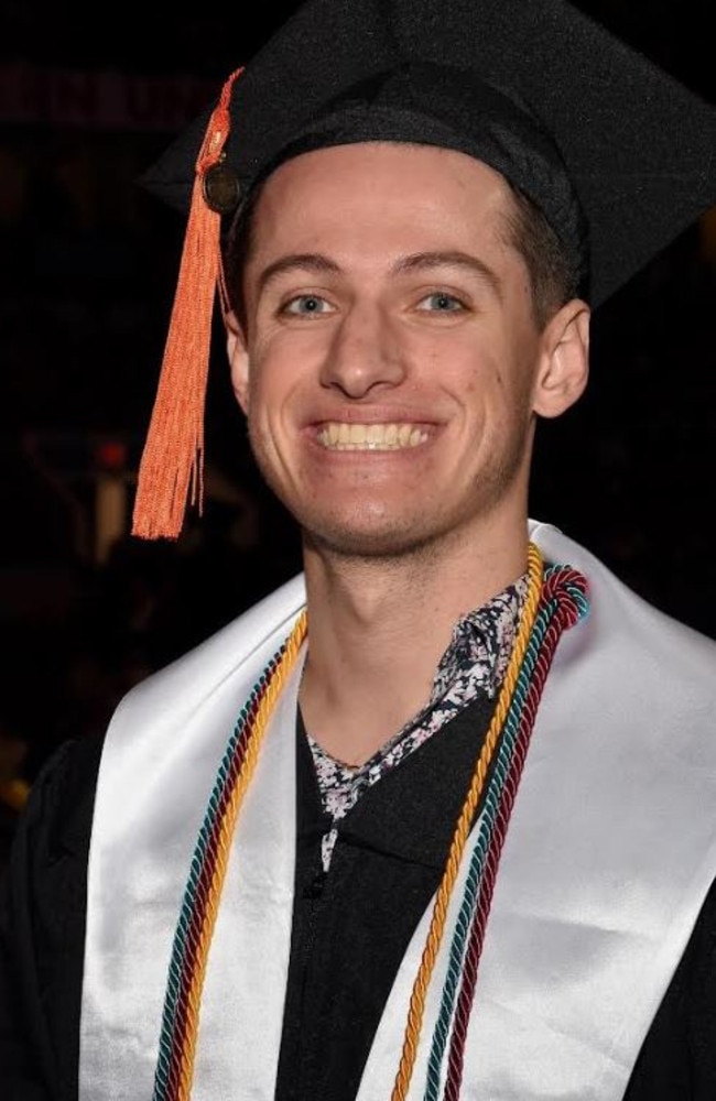 Will Jennings, 22, graduated from university in Boston in May, 2023.