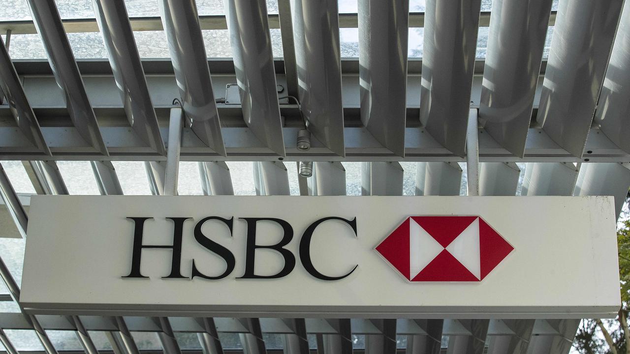 Global bank HSBC is said to be studying options for its Australian banking business. Picture: AFP