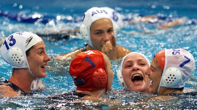 The Aussies cannot believe it after beating the United States on the buzzer to claim gold.