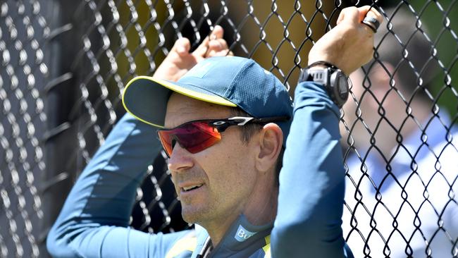 Justin Langer wants to see his batsmen score big, big centuries. Picture: AAP