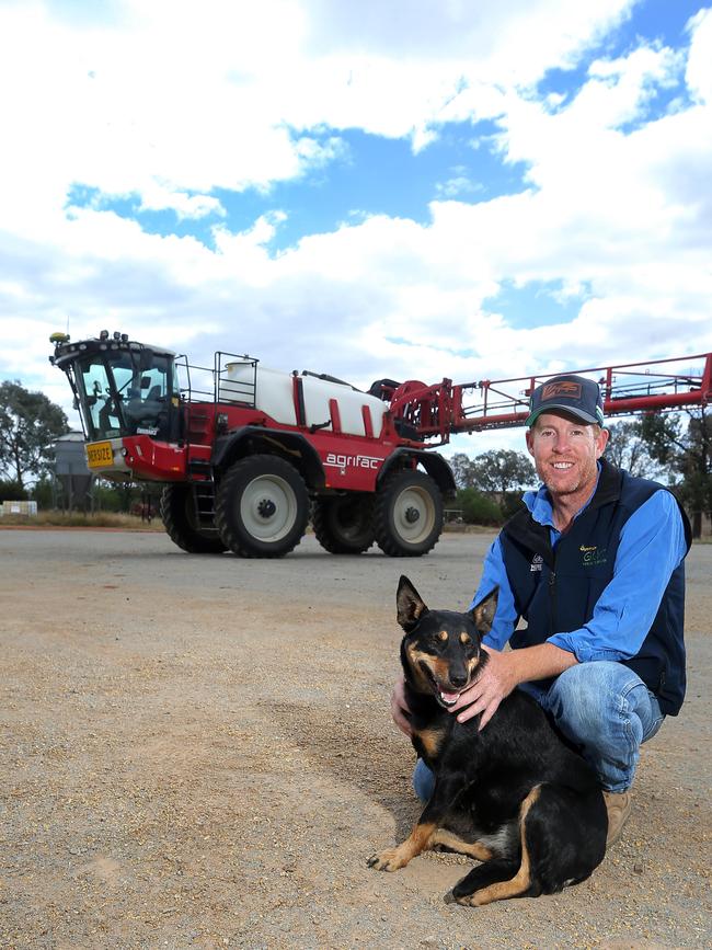 Ben Langtry, Marrarvale at Marrar in southern NSW. Picture: Yuri Kouzmin