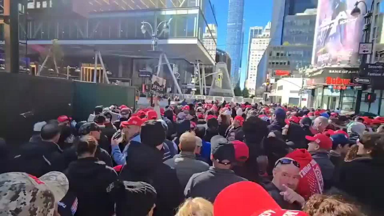 Crowds Gather for Trump Rally at Madison Square Garden The Advertiser