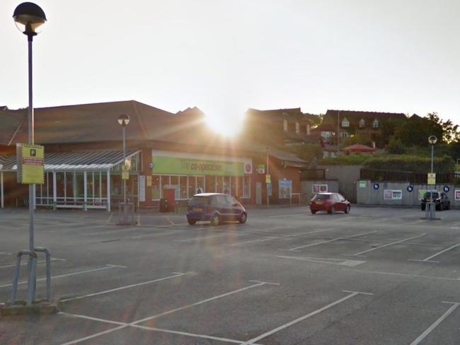 The Plymouth branch of the Co-operative Food supermarket where Crohn's sufferer Annie Richards was turned away.