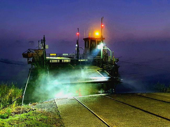 Congratulations to Susan Polsen for winning this week's Cover Image competition for her image of a frosty morning at the Ulmarra ferry.