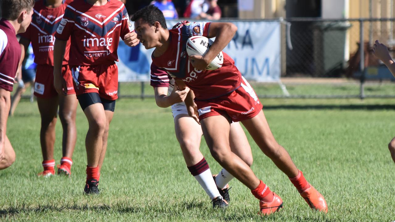 Wallumbilla-Surat Redbulls v Redcliffe Dolphins U16. Adrian Vowles Cup 2020.