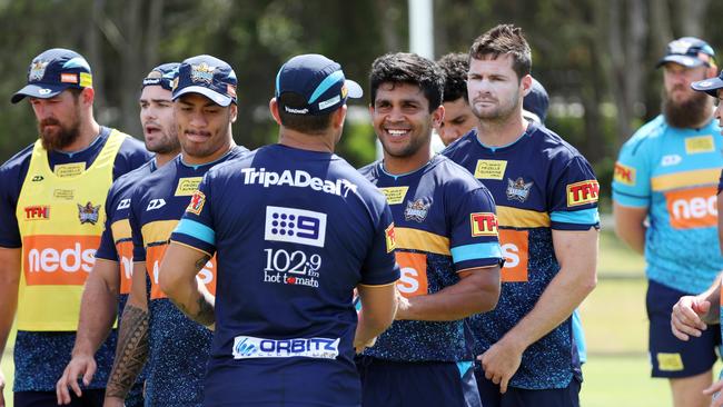 The Titans begin their 2019 campaigh against the Raiders in the final match of round one. Picture: Nigel Hallett