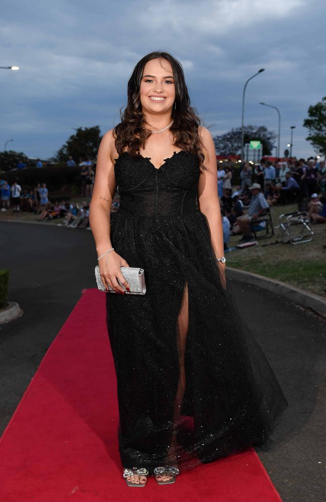 Madison Zerbst at Highfields State Secondary College. Picture: Patrick Woods.