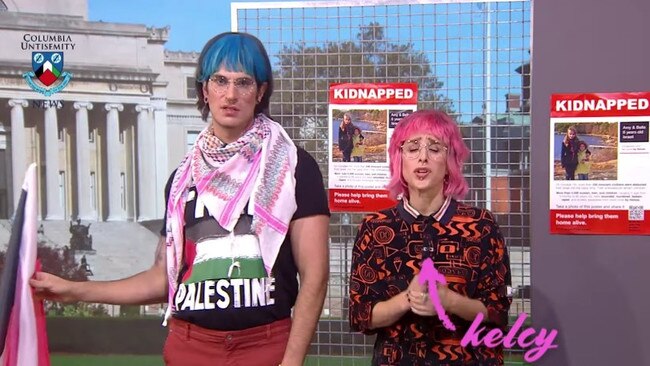 A skit from an Israeli comedy show skewers western liberals.