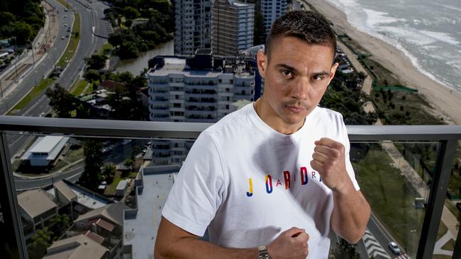 Tim Tszyu has moved to the Gold Coast for the final months of his fight preparations.