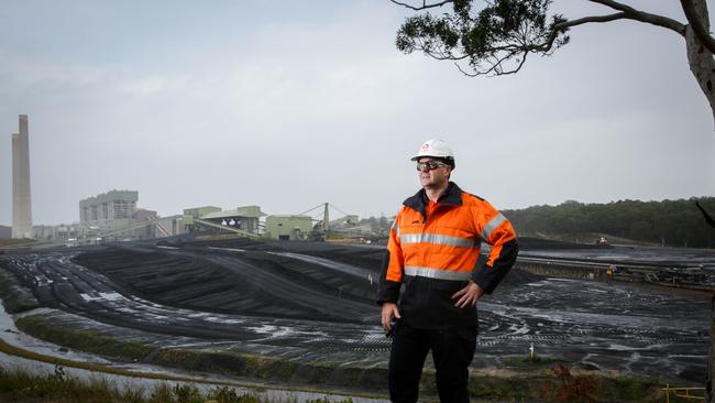 Tony Phillips, group manager, operations of Eraring Power Station in Lake Macquarie, NSW. Picture: Liam Driver