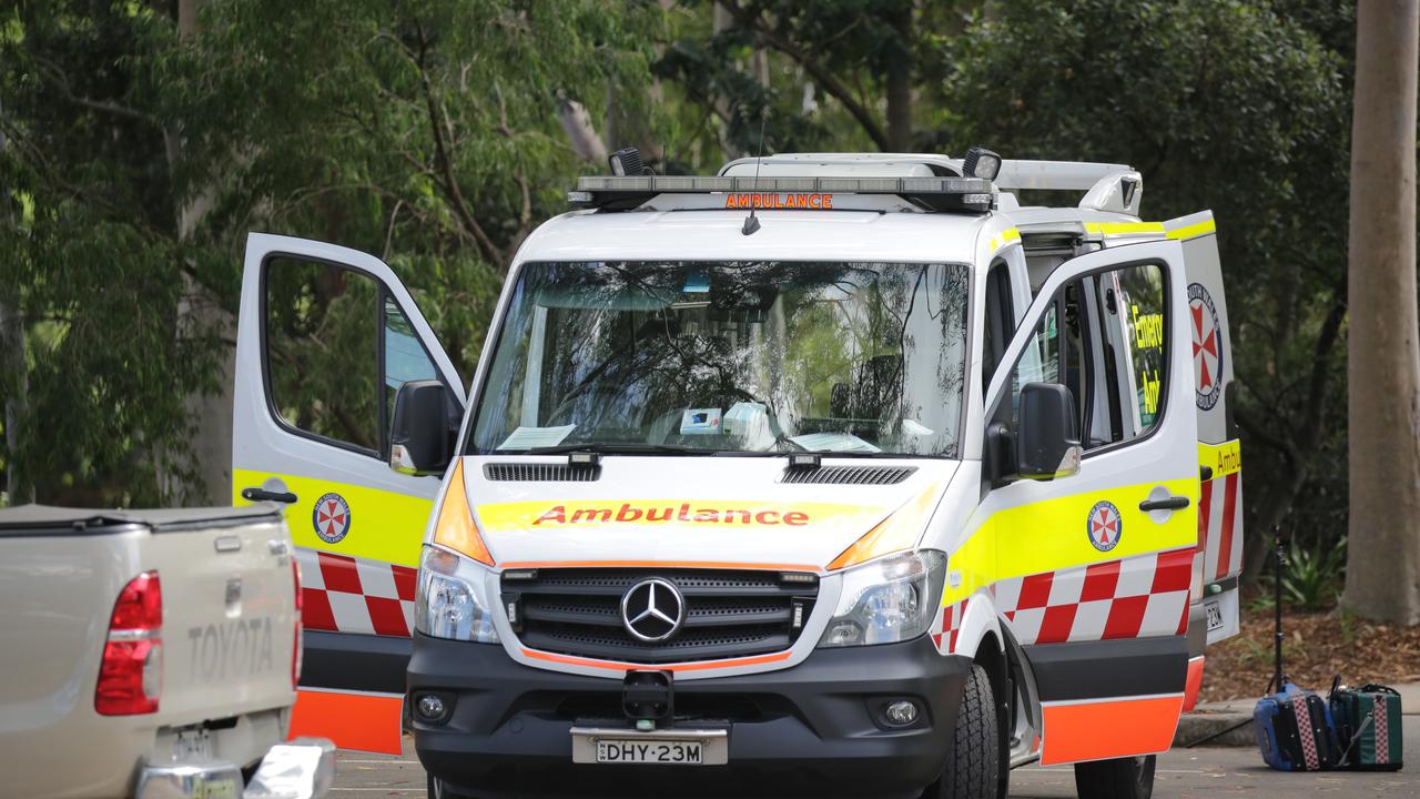 SYDNEY, AUSTRALIA - NewsWire Photos APRIL 05, 2021 - An emergency evacuation took place this morning at the Hurstville Aquatic Centre which remains closed for now as five children and an adult have been treated after being exposed to potentially toxic fumes, while 150 people were evacuated from the aquatic centre this morning.. Picture: NCA NewsWire / Christian Gilles