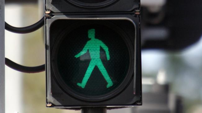 Sometime in the not too distant future, this green man will be helping people across Harbour Drive, Coffs Harbour.