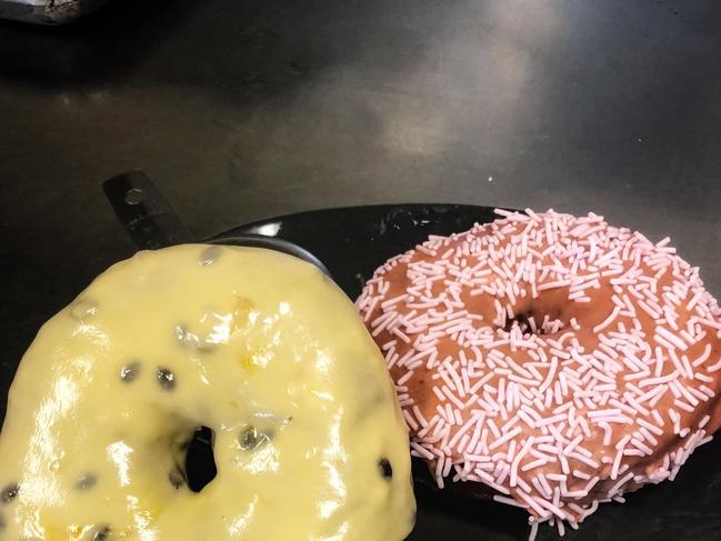 Vegan doughnuts from Giri Kana Café, Southport