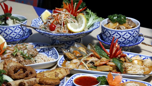 New twists on old favourites at Chiangmai Thai. Picture: JERAD WILLIAMS