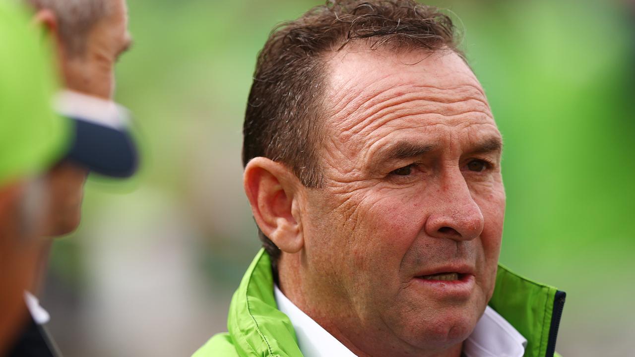 Raiders coach Ricky Stuart won’t be fined over an alleged incident at last week’s game. Photo by Mark Nolan/Getty Images)