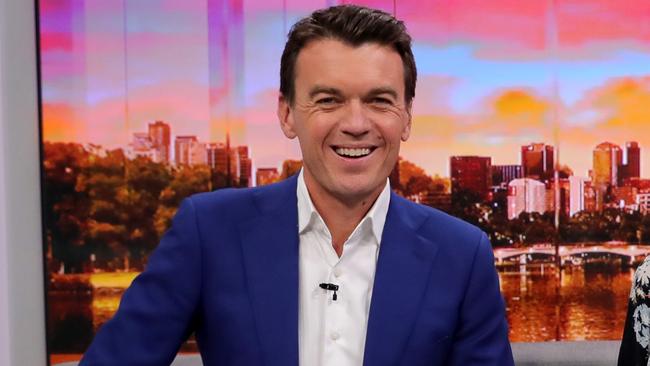 ABC News Breakfast co-presenter Michael Rowland was left displeased after his guest drew attention to ABC’s double standards. Picture: Stuart McEvoy/The Australian