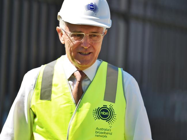 Prime Minister Malcolm Turnbull is largely responsible for the move away from a full fibre rollout. Picture: Mick Tsikas