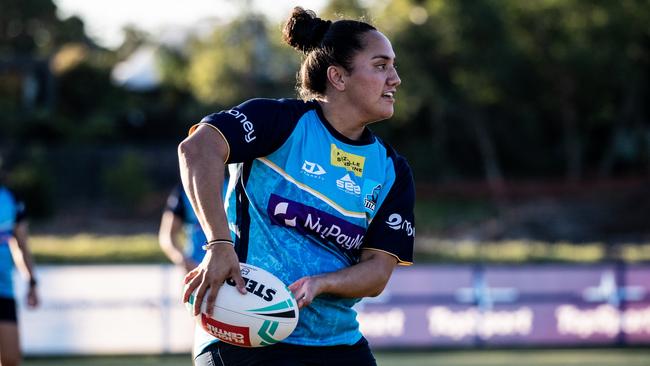 Tazmin Gray adds X-factor to the Titans’ squad.