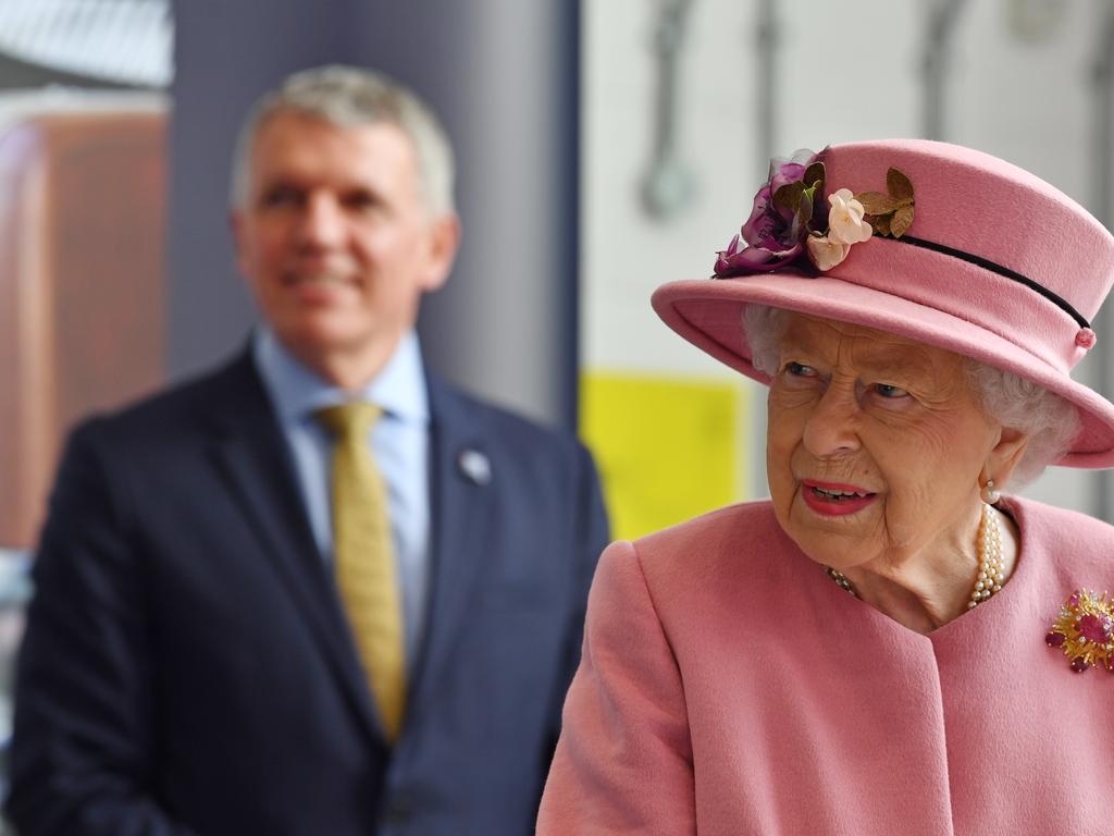 All staff at the centre were tested for COVID-19 before the Queen’s visit. Picture: Ben Stansall/Getty Images