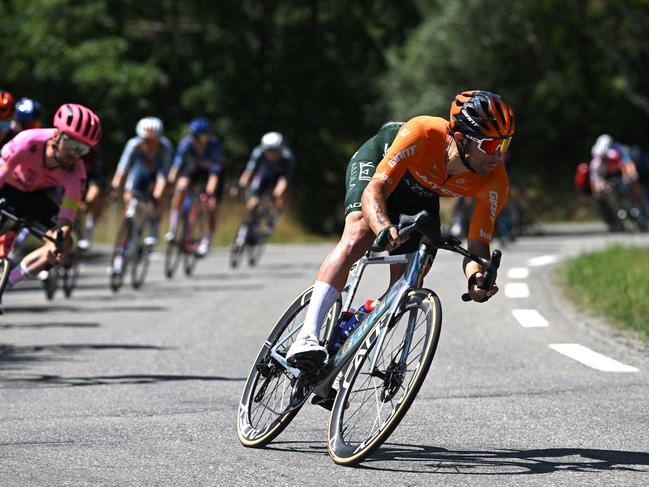 Michael Matthews looked good in the final week, setting up a tilt for Olympic gold in Paris. Picture: Getty