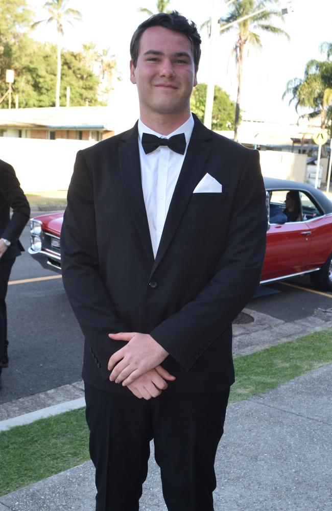 Liam Macfarlane at the Sunshine Coast Grammar School formal on November 17. Picture: Sam Turner